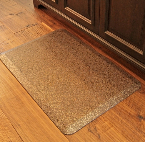 WellnessMats Original Anti-Fatigue Floor Mat 6' x 2' Brown