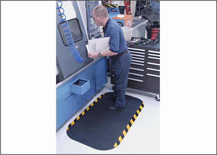 Tri-Heaven Anti-Fatigue Mat for Work Stations, Facilities, and Picking Lines