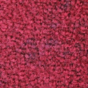 Closeup swatch view of Tri Grip XL large indoor floor mats in Burgundy Berry