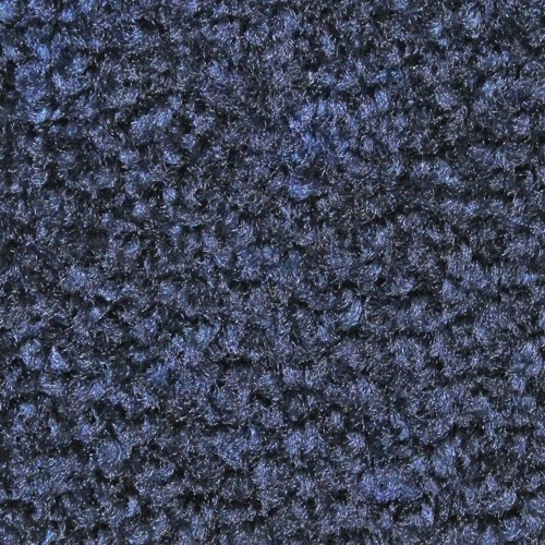 Closeup swatch view of Tri Grip XL large indoor floor mat in Midnight Blue