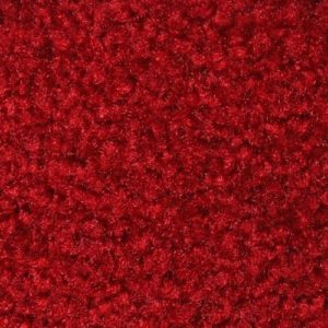 Closeup swatch view of Tri Grip XL large indoor floor mat in Solid Red