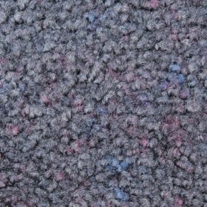 Closeup swatch view of Tri Grip XL large indoor floor matting in Stardust Grey