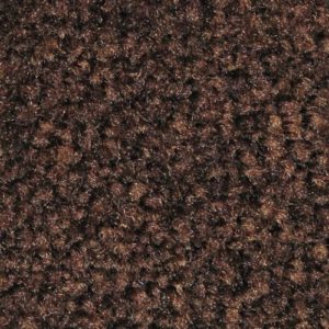 Closeup swatch view of Tri Grip XL large indoor floor mats in Chocolate