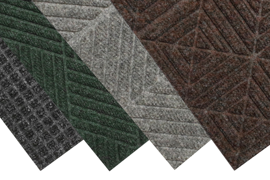 Industrial Carpet Squares Rubber Backed Carpet Tiles
