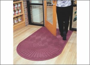 Waterhog Eco Grand Premier used as an indoor floor mat for a retail store