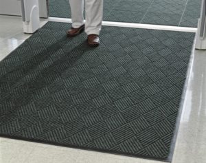 Waterhog Eco Premier Floor Mat used as indoor walk off mat