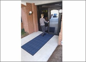 Waterhog Eco Premier Floor mat Indigo outdoor door mat