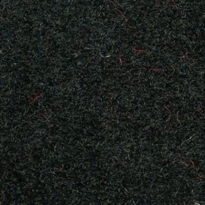 Close up of surface for Olefin indoor floor mats - Black