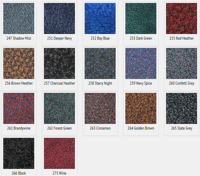 Colorstar Floor Mats - 6ft Width - Mad Matter, Inc.