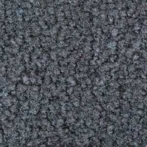 Close up view of Stylist Indoor floor mats nylon fibers in a Dark Granite