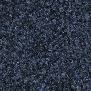 Close up view of Stylist Indoor floor mat nylon fibers in a Navy