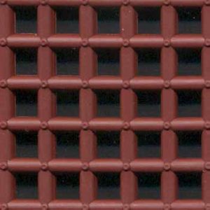 Comfort Tile Shower Mats - Brick Red