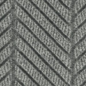 Close Up Waterhog Eco Grand Elite-Entrance Mat showing Pattern - Grey Ash