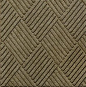 Waterhog Grand Classic entrance mat close up of surface detail and color - Camel