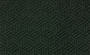 Close up view of a Evergreen Waterhog Legacy Classic entrance mat detailing the high tech floor surface pattern of the entry mat