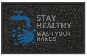 Stay Heathy Wash Your Hands 3'x 5' and 4' x 6' -Design 2