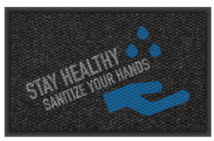 Stay Healthy SANITIZE your hands 3' x 5' & 4' x 6' -Design 3